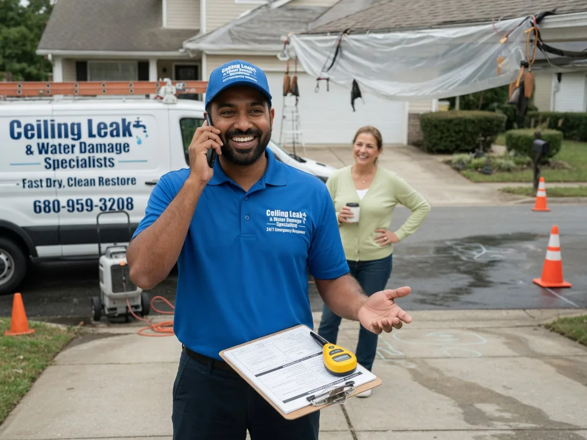 Ceiling Leak Cleanup Calypso, NC FAQs